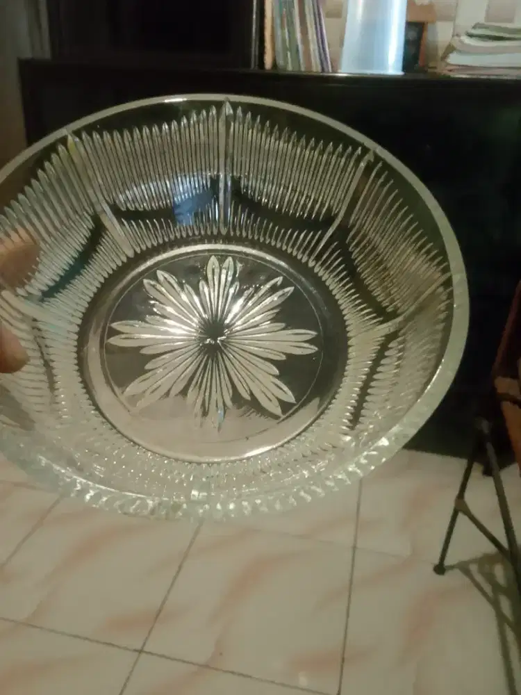 Dapat 11 pcs Mangkok kaca diameter 17