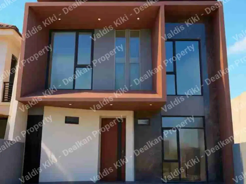 RUMAH MINIMALIS BARU GRESS DI WOODLAND CITRALAND SURABAYA BARAT