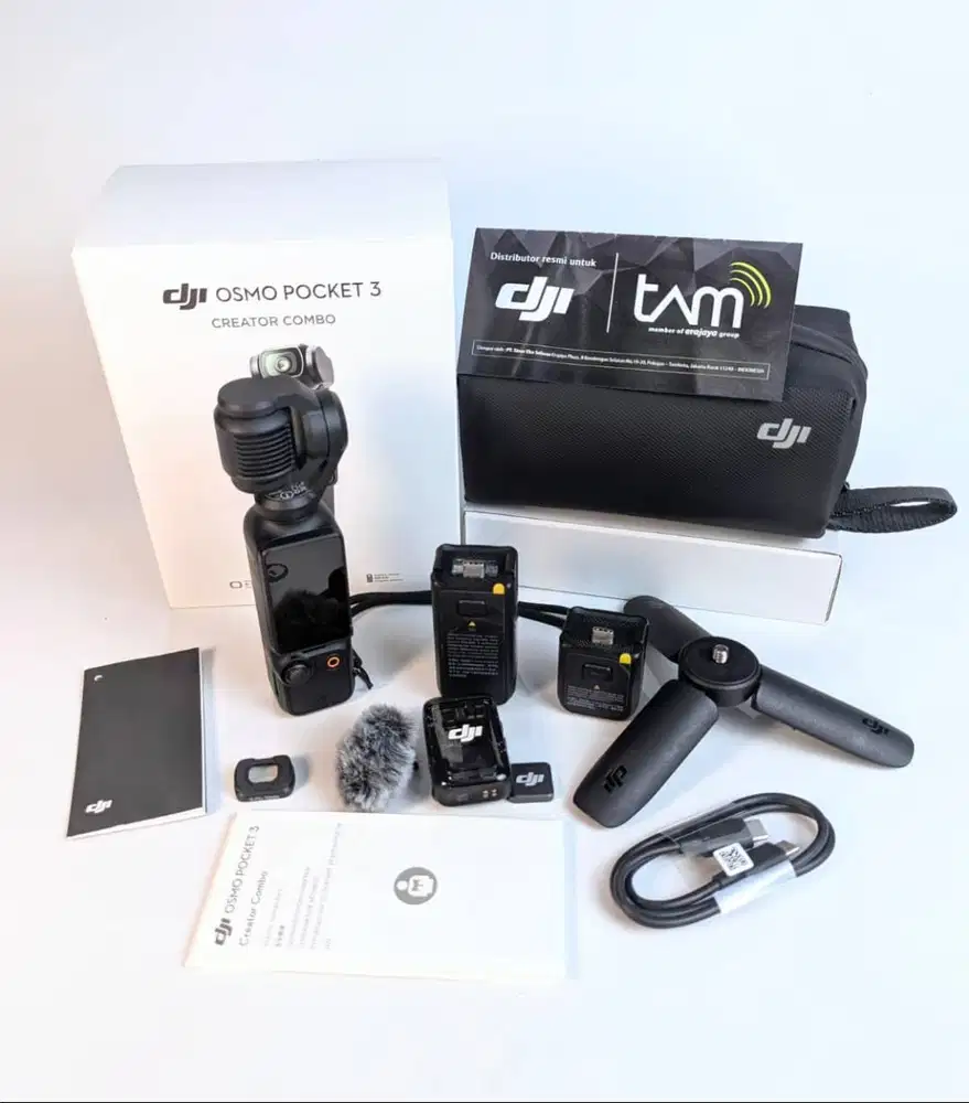 Kamera Vlogger DJI Osmo Pocket 3 Creator Combo Second Mulus