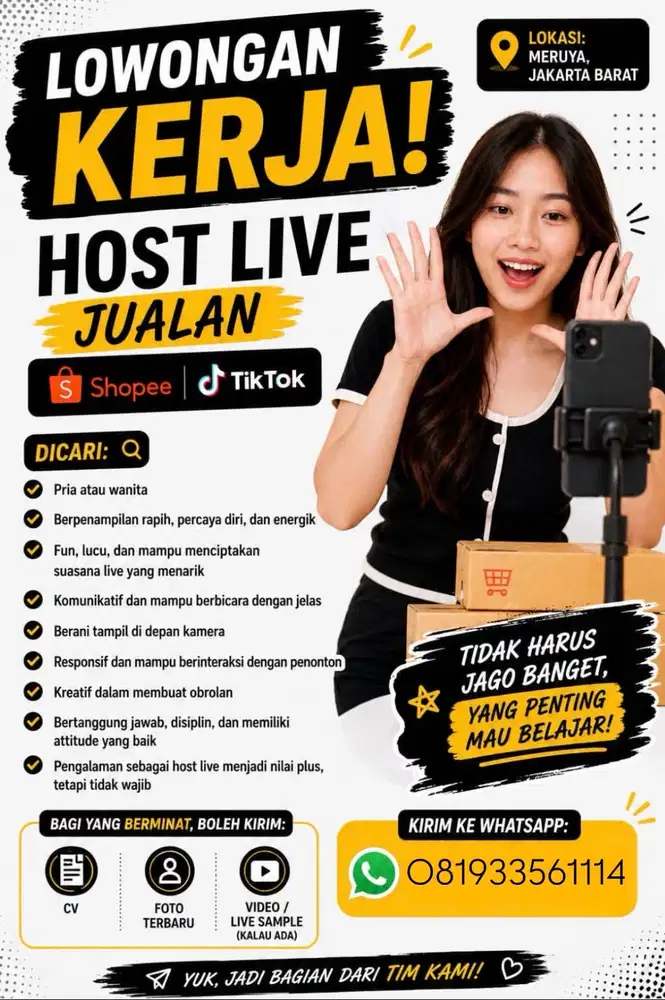 Lowongan kerja loker jakarta barat meruya