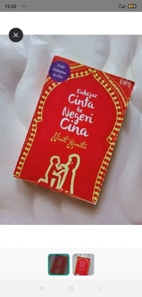 Novel Ku kejar Cinta ke Negeri Cina