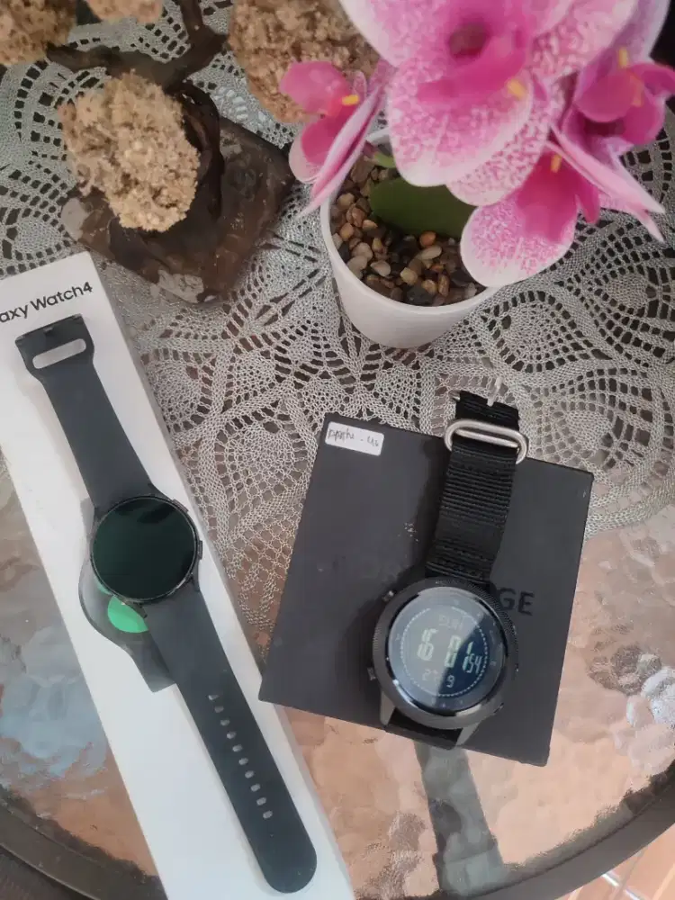 Jam Tangan North Edge Apache 46 dan Samsung Galaxy Watch 4
