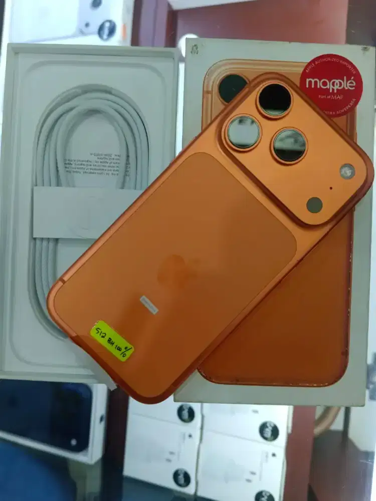 Iphone 17 promax 256 garansi resmi ibox seken like new
