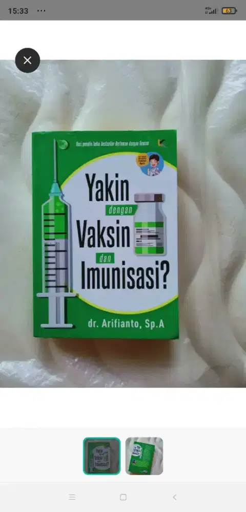 Buku Yakin dengan Vaksin dan Imunisasi