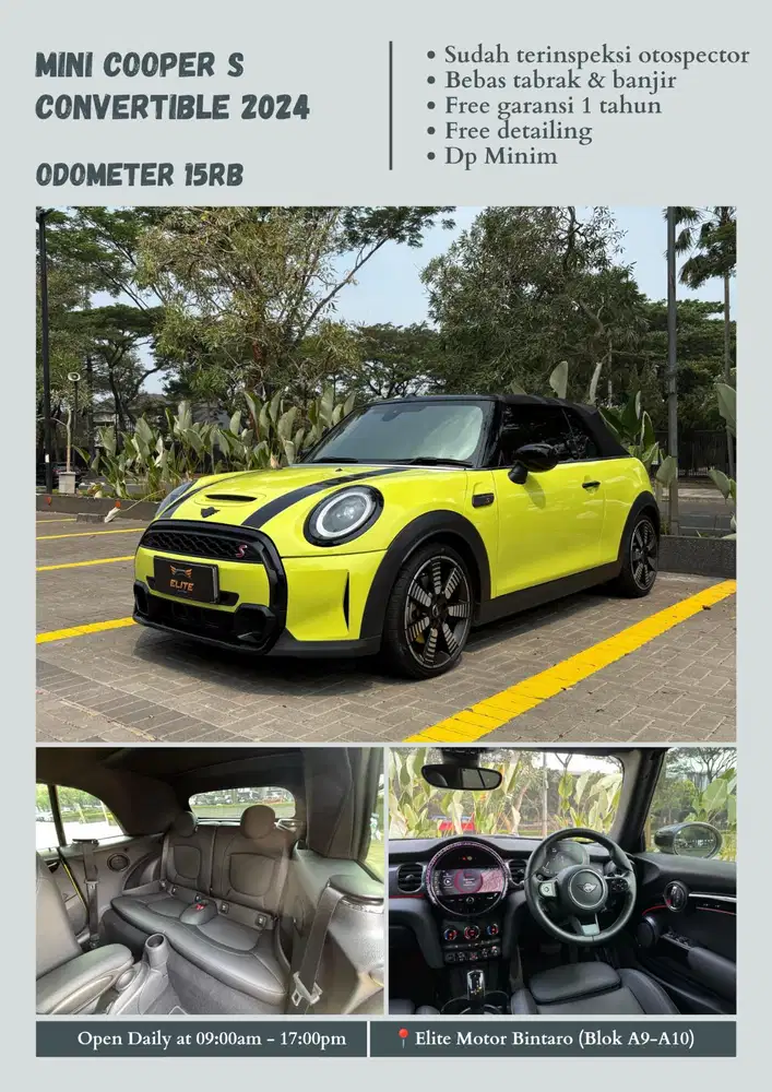 MINI COOPER S CONVERTIBLE 2024