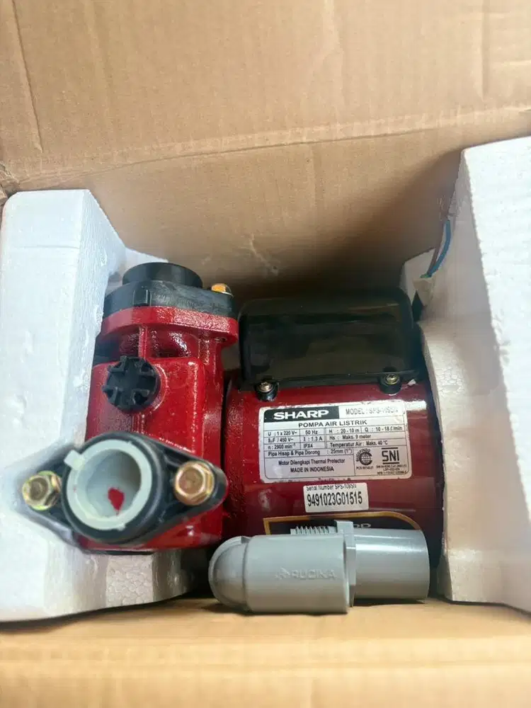 Dijual Sharp mesin pompa air new