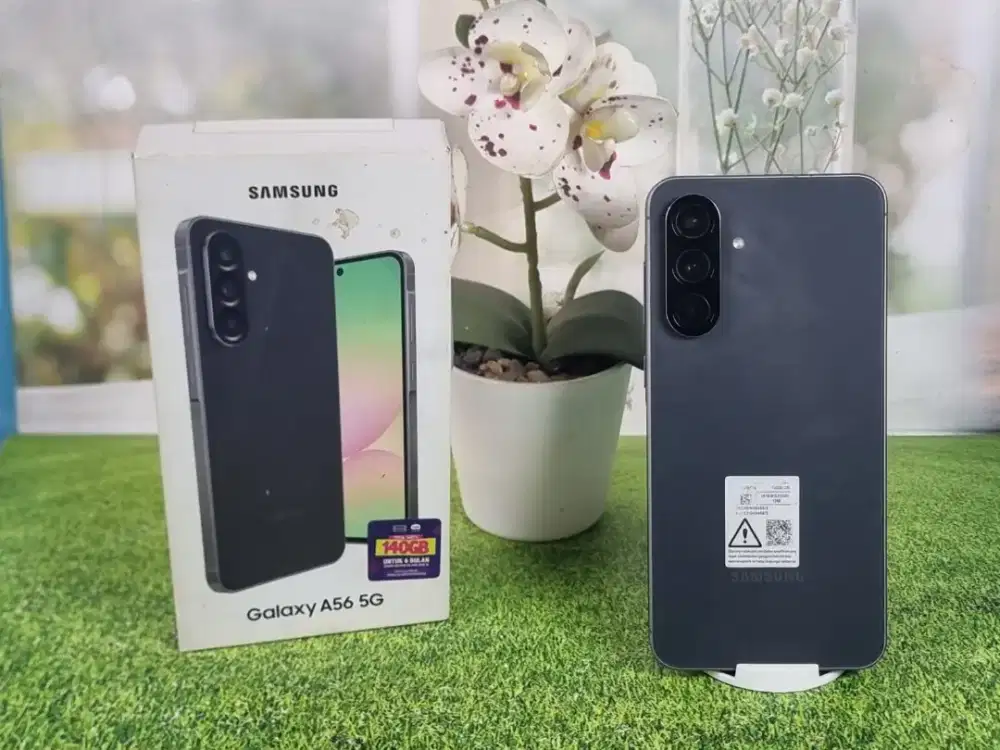 Samsung Galaxy A56 5G NFC 12GB/256GB mulus fullset Resmi SEIN