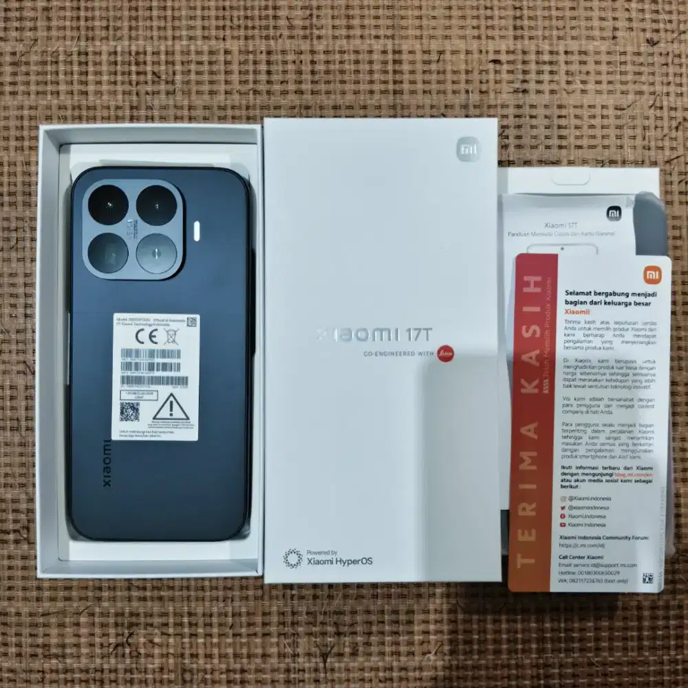 Xiaomi 17T 12/512 gb like new