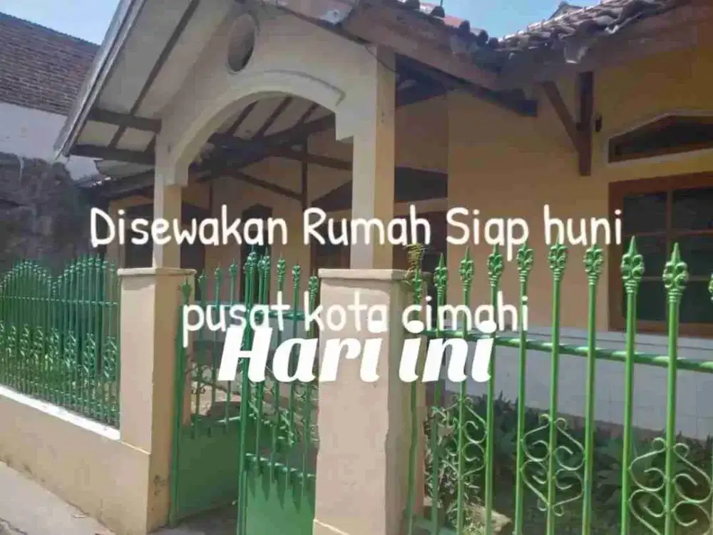 Disewakan Cepat rumah Sangkuriang Cimahi dekat stadion Sangkuriang