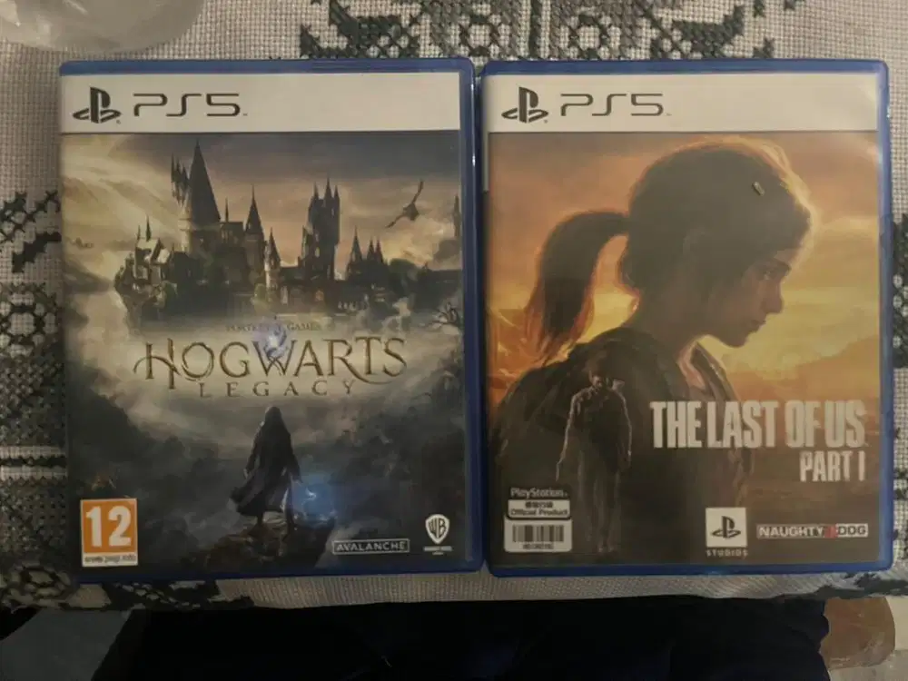 Ps5 cd hogwarts legacy TLOU **HARGA SATUAN