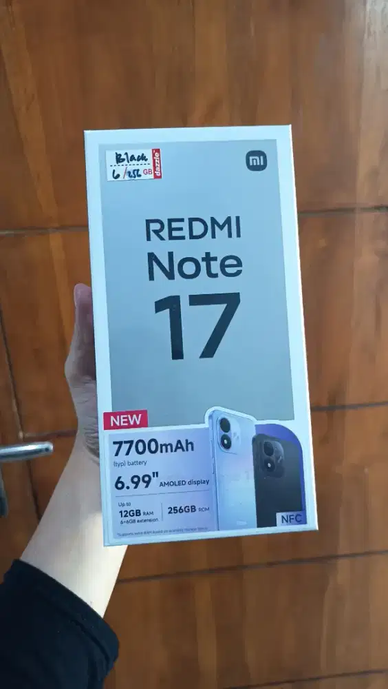 PROMO SPESIAL REDMI NOTE 17 RAM 6/256 GB