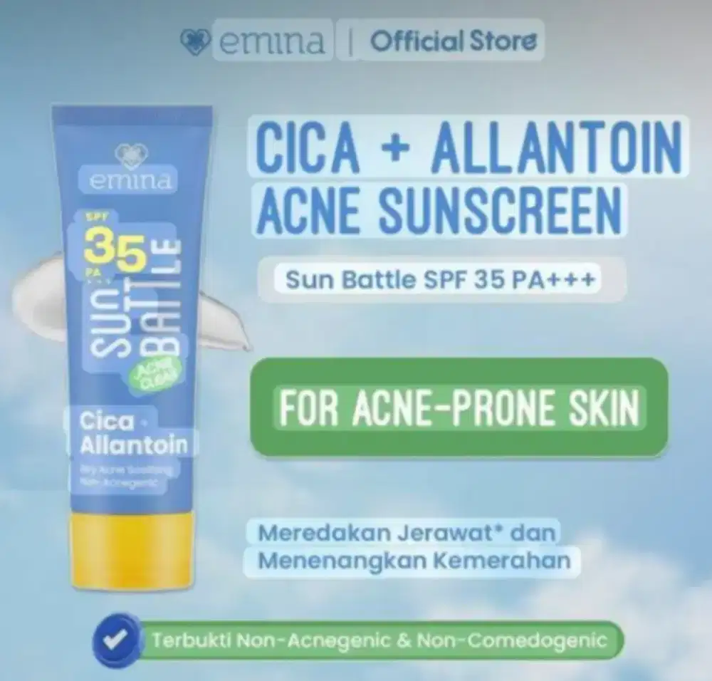 Suncreen Emina Spf 35