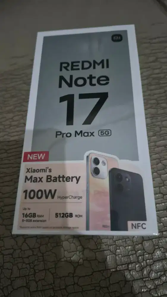 Xiaomi note 17 pro max 512gb