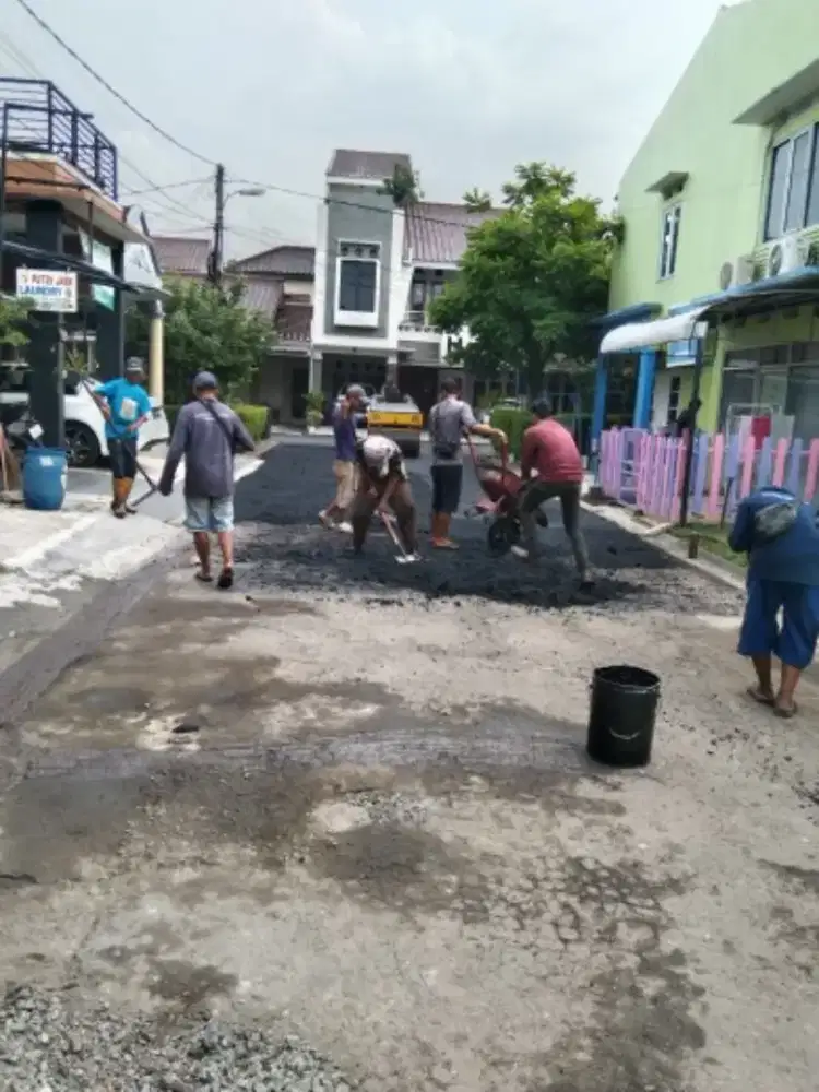 Aspal hotmix Bojongsari