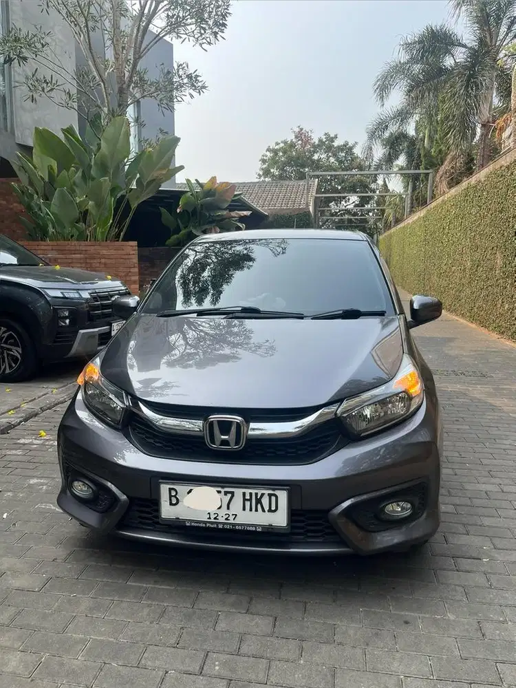 (BU) Honda Brio E AT 2022 km 41k pajak on