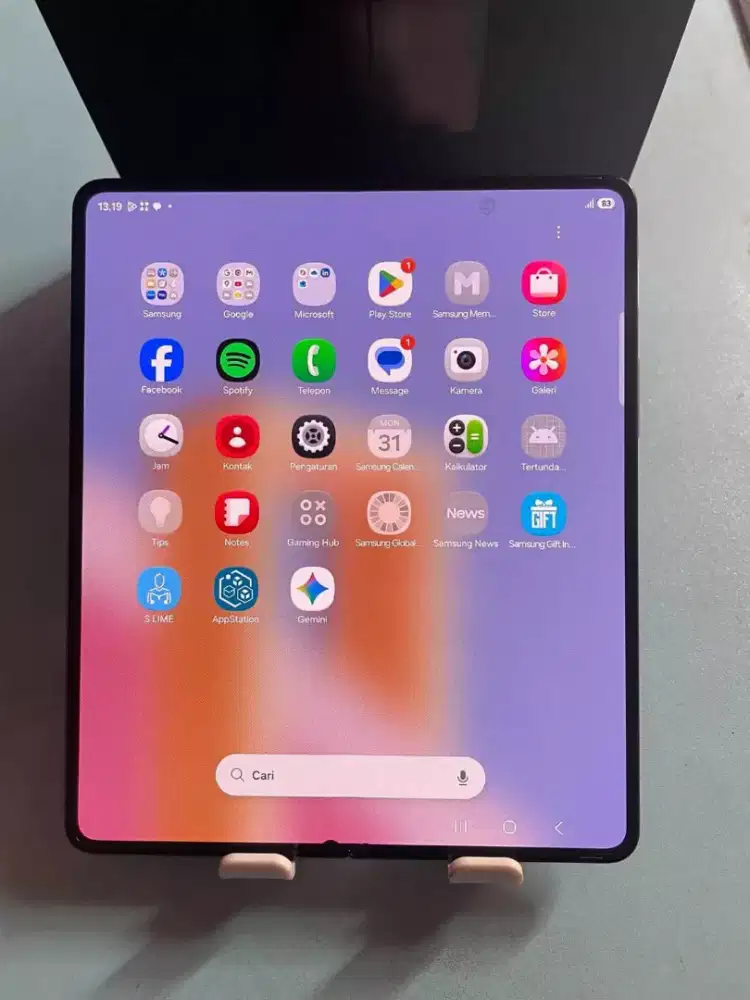 Samsung galaxy Z fold 5 resmi sein Ram12/1Tb fulset  normal bisa tt