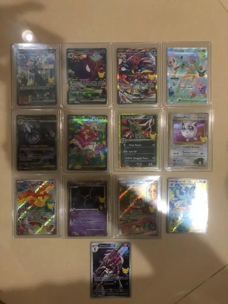 Dijual Kartu pokemon Indo