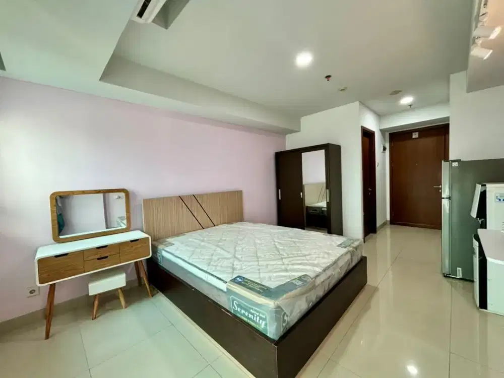 Disewakan Per6bulan Dan Tahunan Apartemen Springhill Terrace Type Studio Fully Furnish