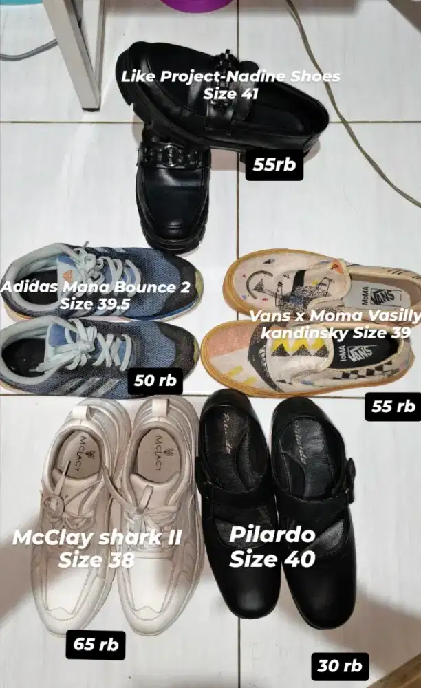 Sepatu borongan murah