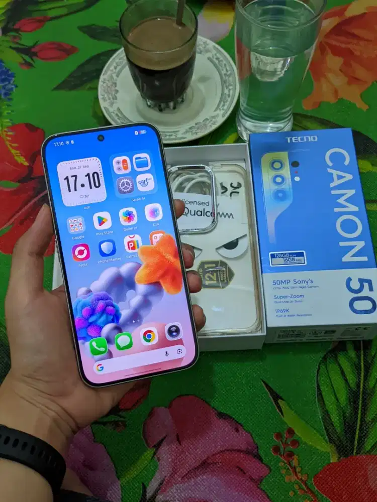 Tecno Camon 50 (8+8/128gb) fullset bu