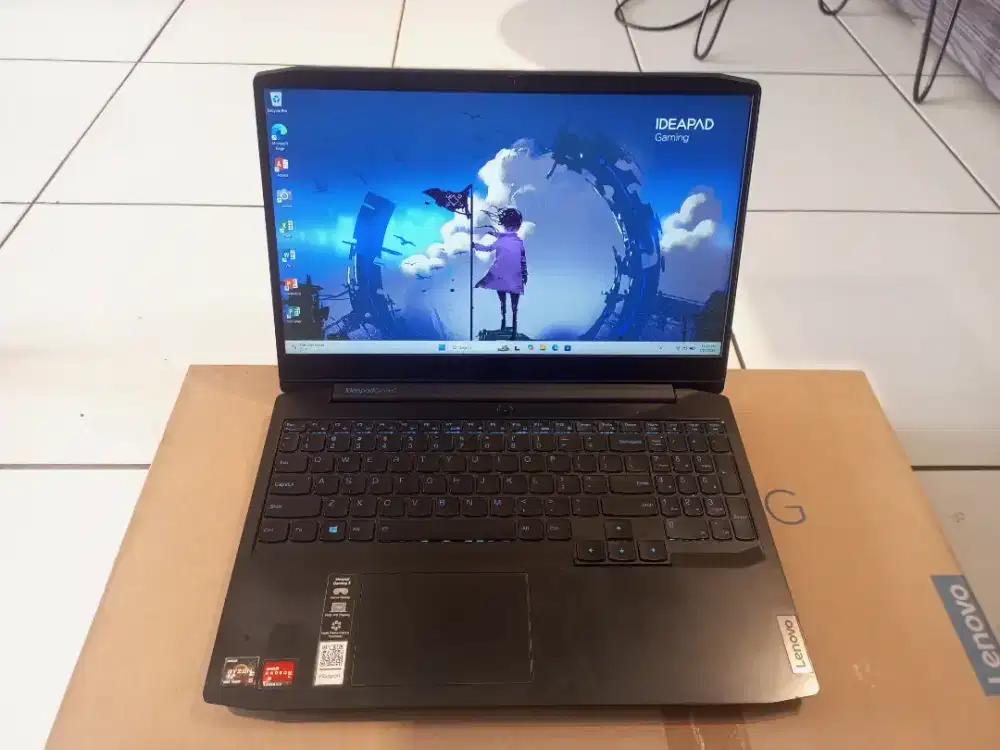 Lenovo Ideapad Gaming 3, AMD Ryzen 5 4600H,VGA GTX 1650 Ti,Ram 16/512