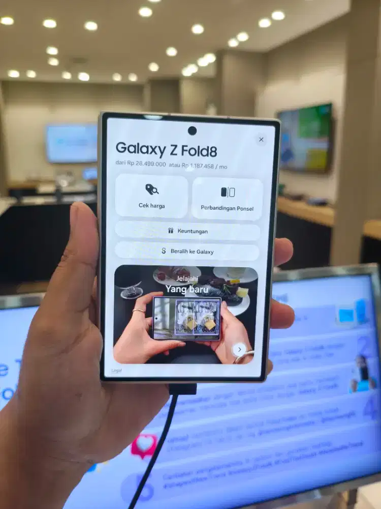 Promo 0% Samsung Galaxy Z fold 8