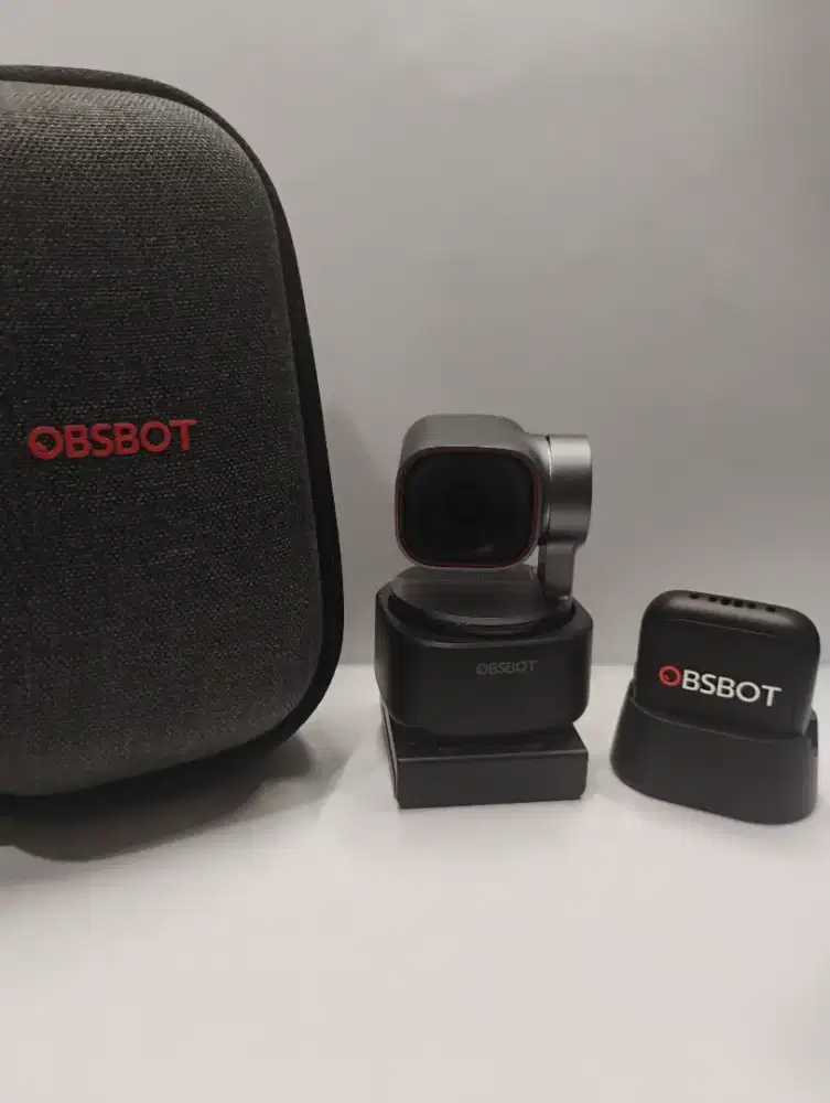 OBSBOT Tiny 3 + VOX SE Lengkap Mulus Jarang Pakai