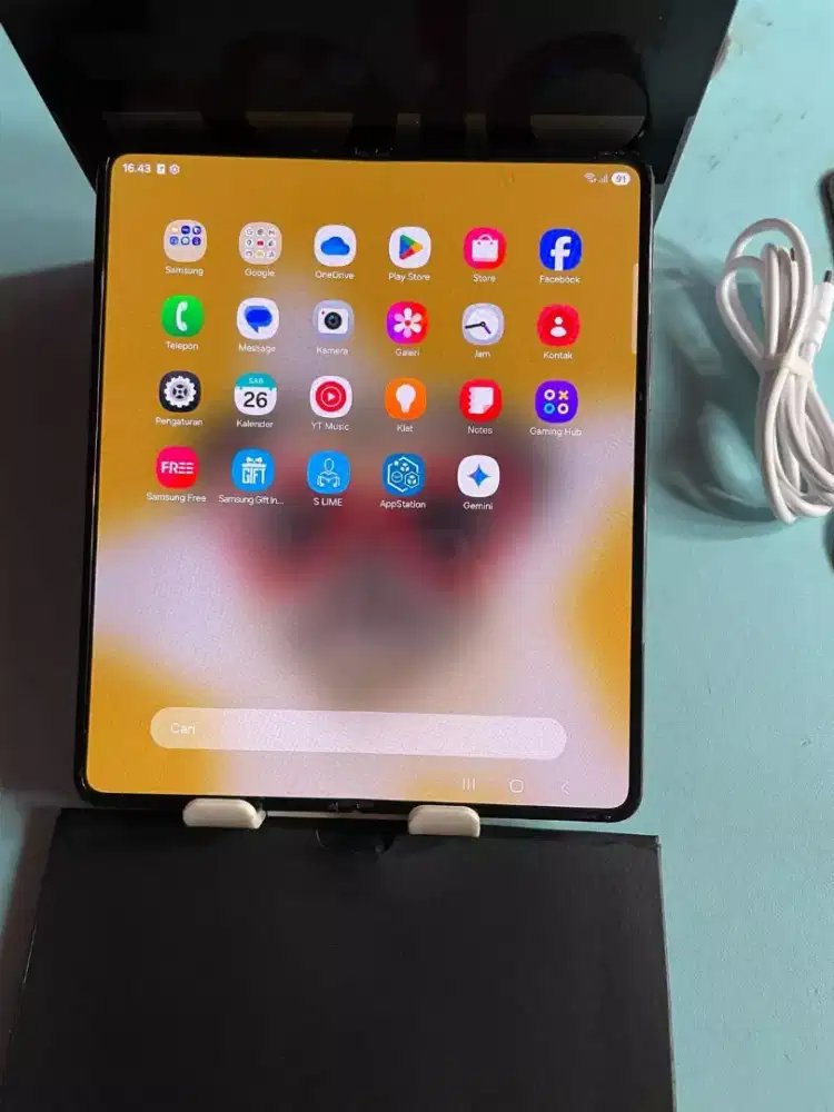 Samsung galaxy z fold 4 ram12/512gb resmi fulset normal semua nominus