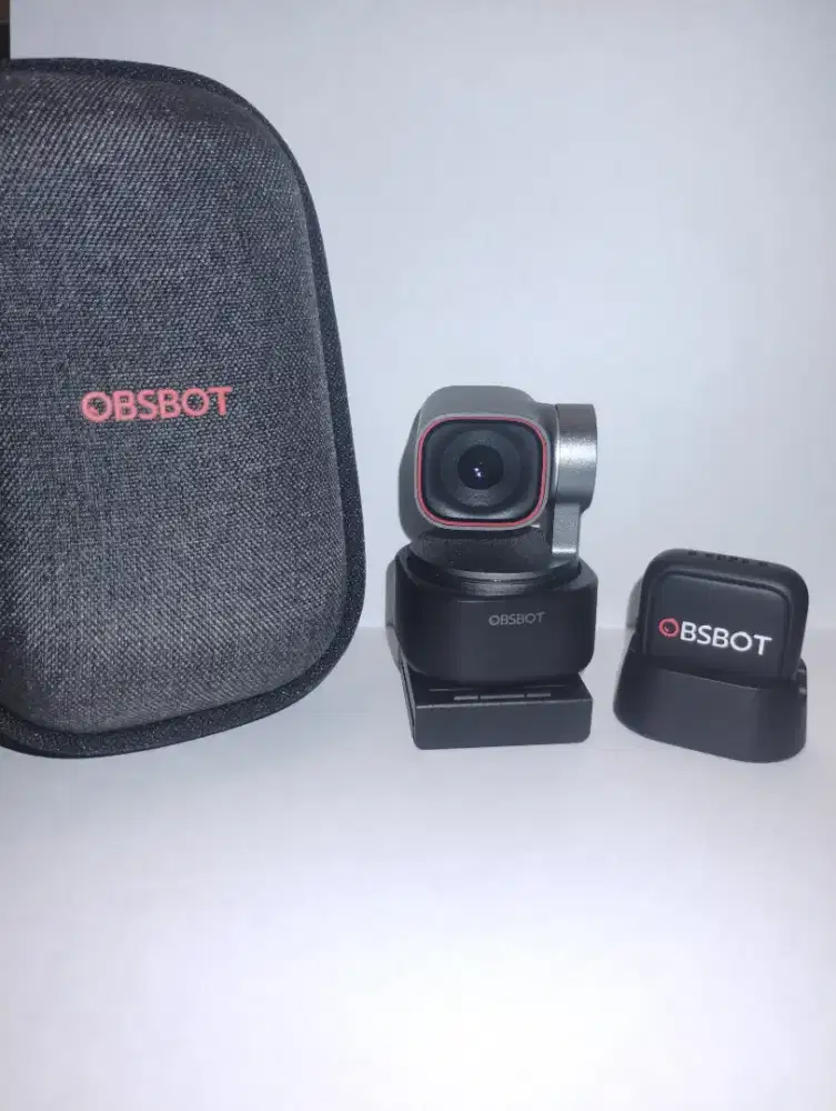 OBSBOT Tiny 3 + VOX SE Lengkap Mulus Jarang Pakai