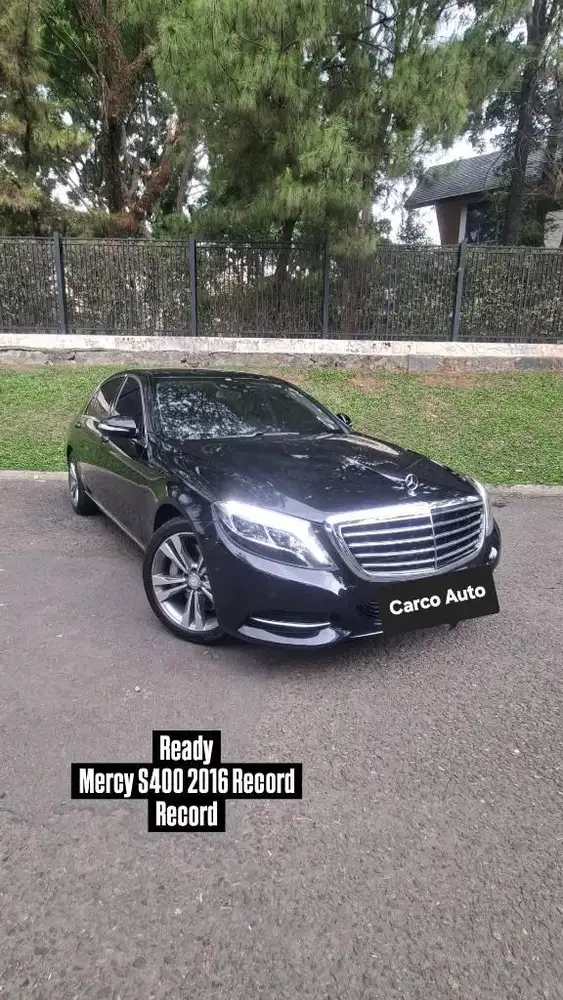 Mercedes Benz S400 2016 Record Black On Beige