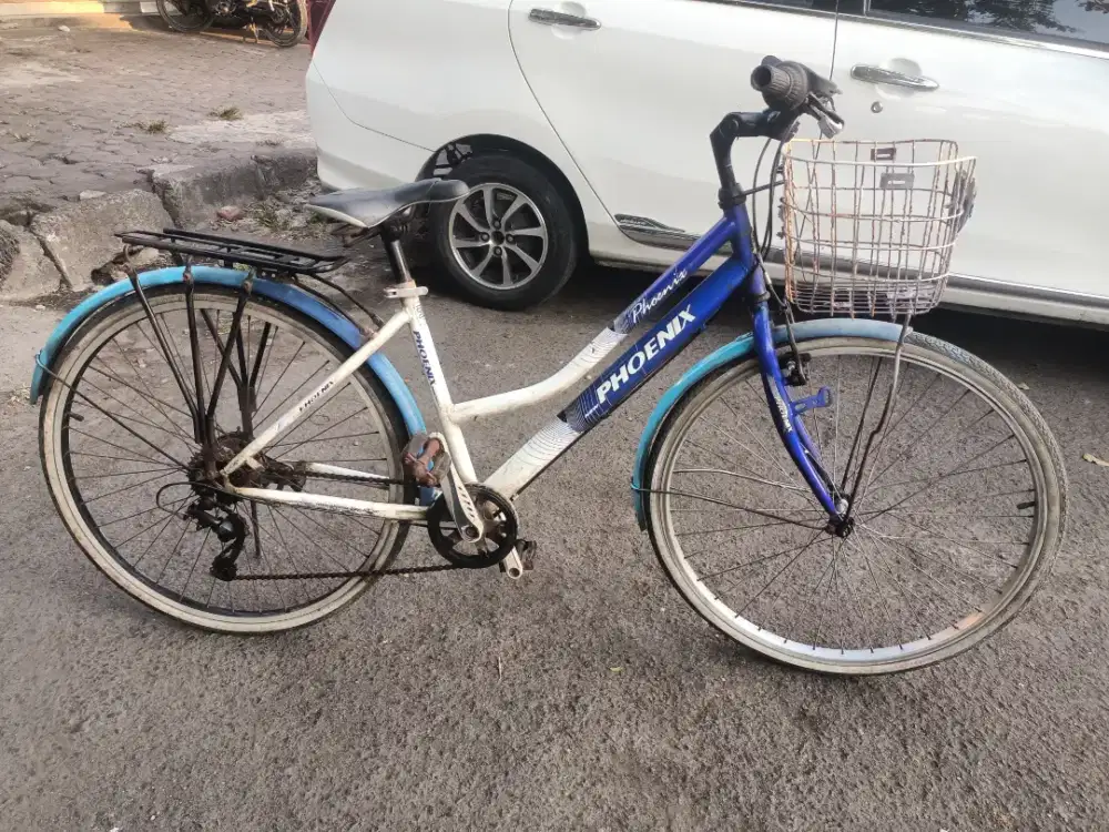 Sepeda Phoenix fashion uk26 rem pakem ban tebal semua
