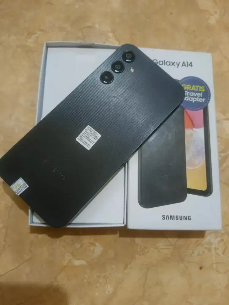 Jual samsung A14 ram4/128 hp duss
Kondisi masih bagus minus pmakaian