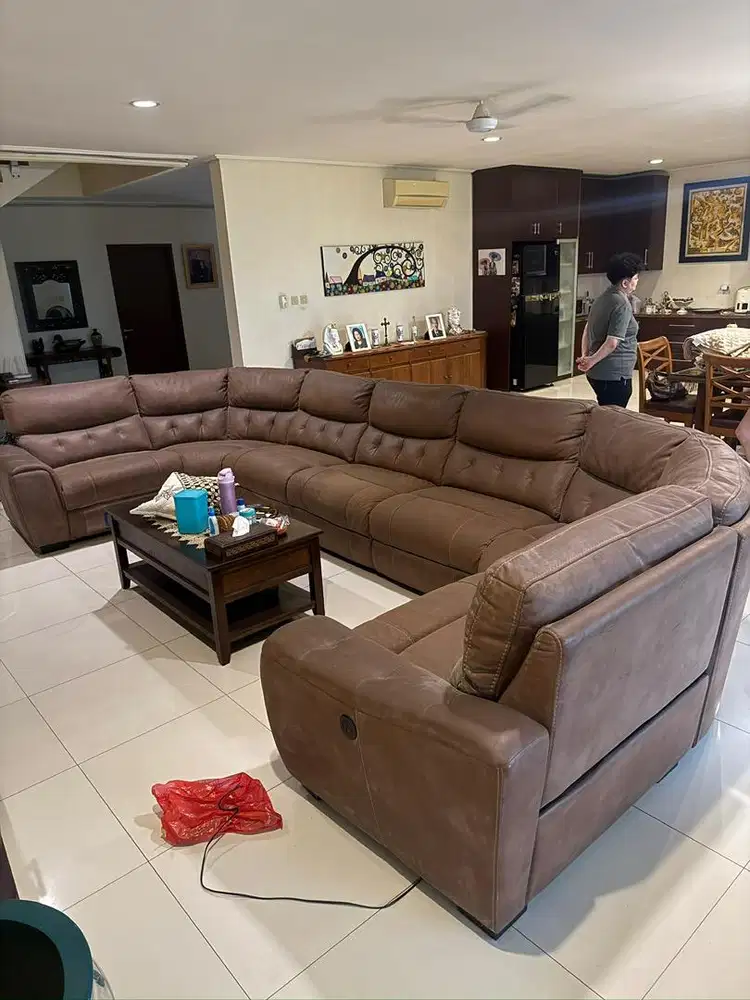 SOFA RECLINER ELECTRIC INFORMA CHEERS MODULLAR JUMBO