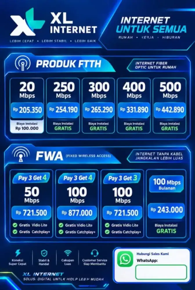 Terima jasa pemasangan wifi gratis biaya pemasangan