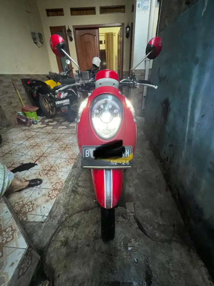 Scoopy 2016 idling stop