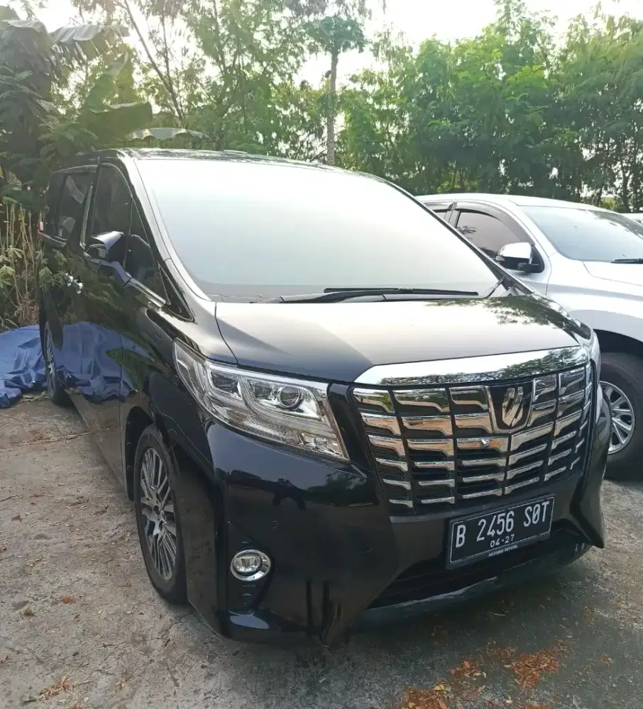 2017 Alphard  2.5 G  AT Bensin
Sunroof