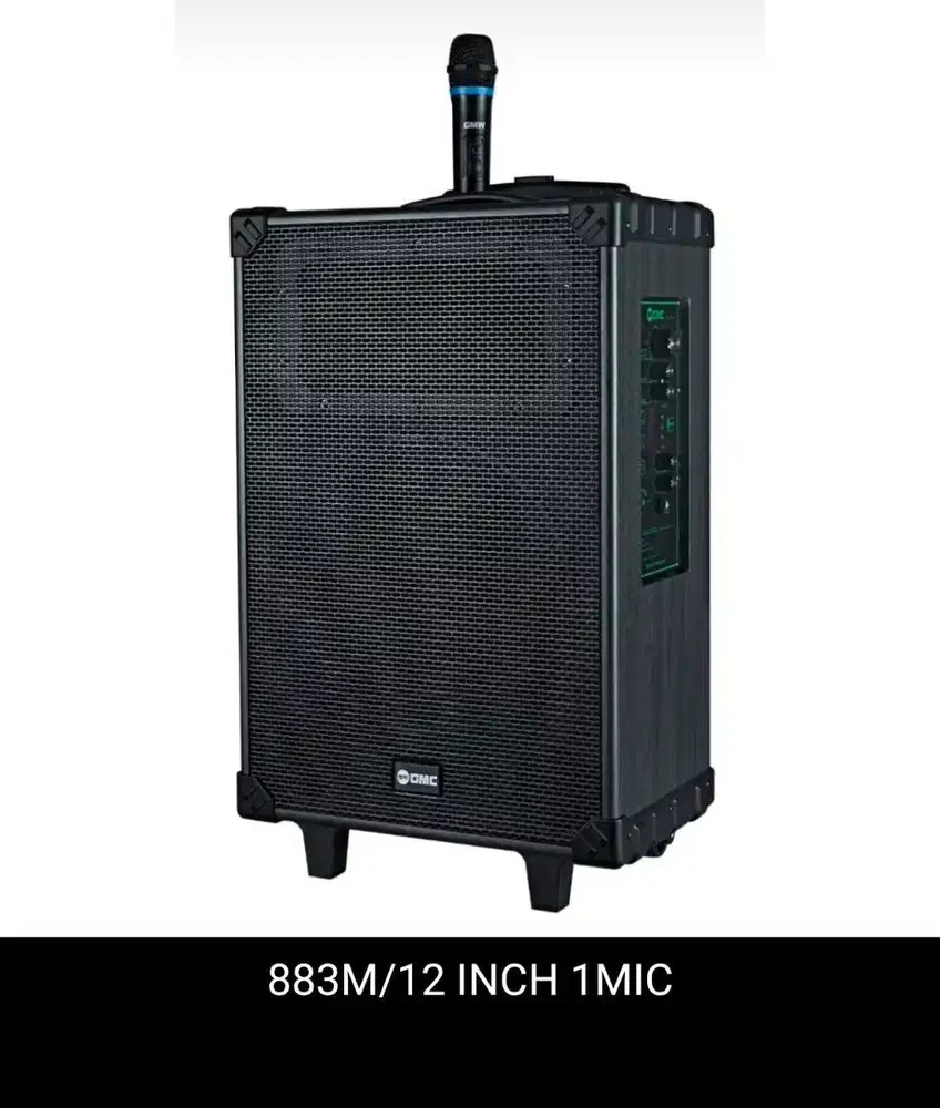 Gmc 8838m speaker bluetooth portabel 12 inch