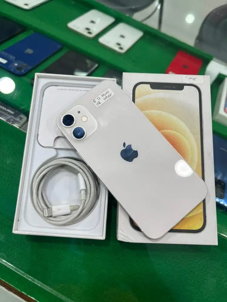 Iphone 12 mini 128gb second ex inter all operator mulus fullset