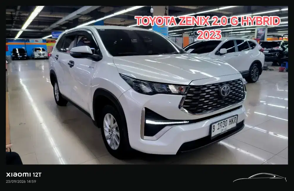 TOYOTA INNOVA ZENIX 2.0 G HYBRID AT 2023 KONDISI ISTIMEWA