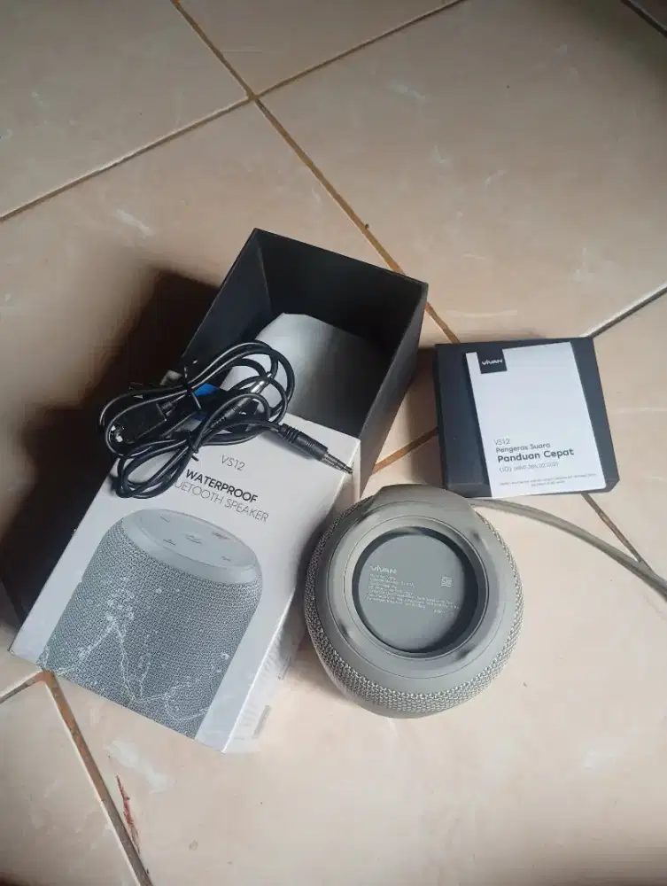 Speaker Bluetooth Vivan VS12 Waterproof Super Bass