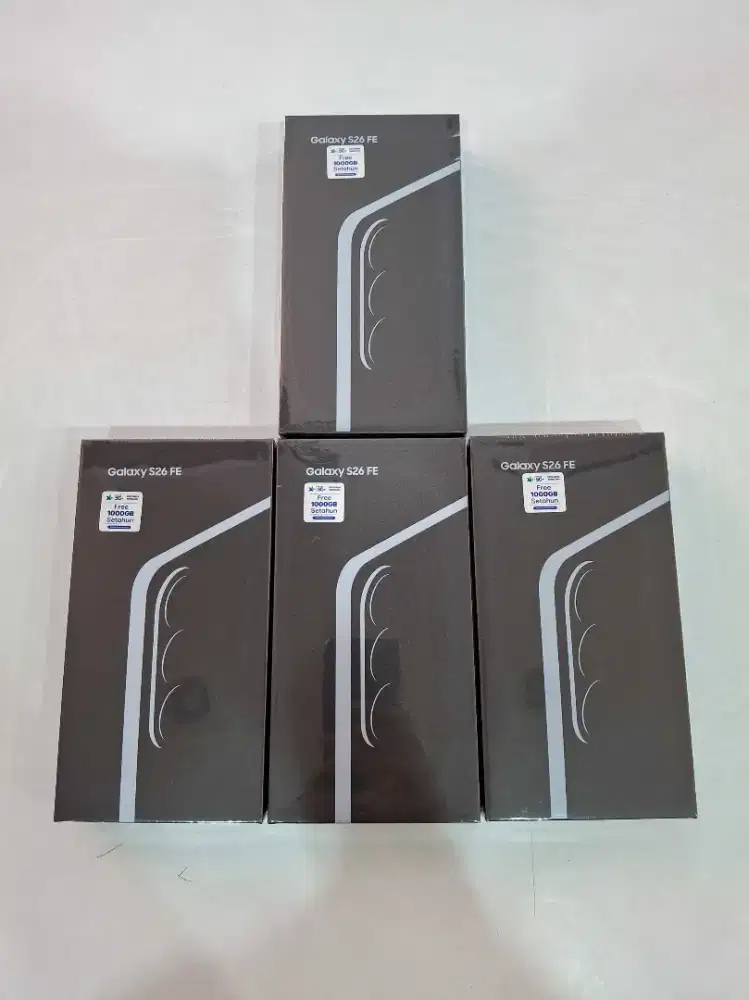 Samsung Galaxy S26FE New Gratis 2× Upgrade Memory