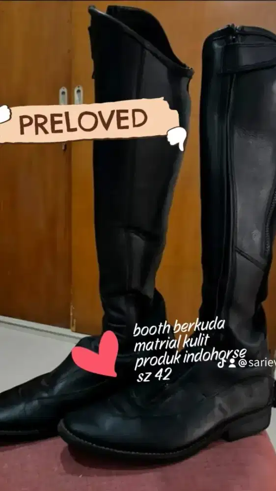 Sepatu berkuda no 42