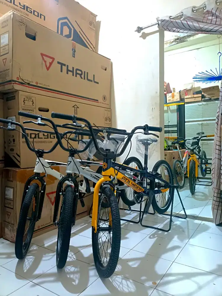 READY BMX POLYGON RAZOR & THRILL FIERY