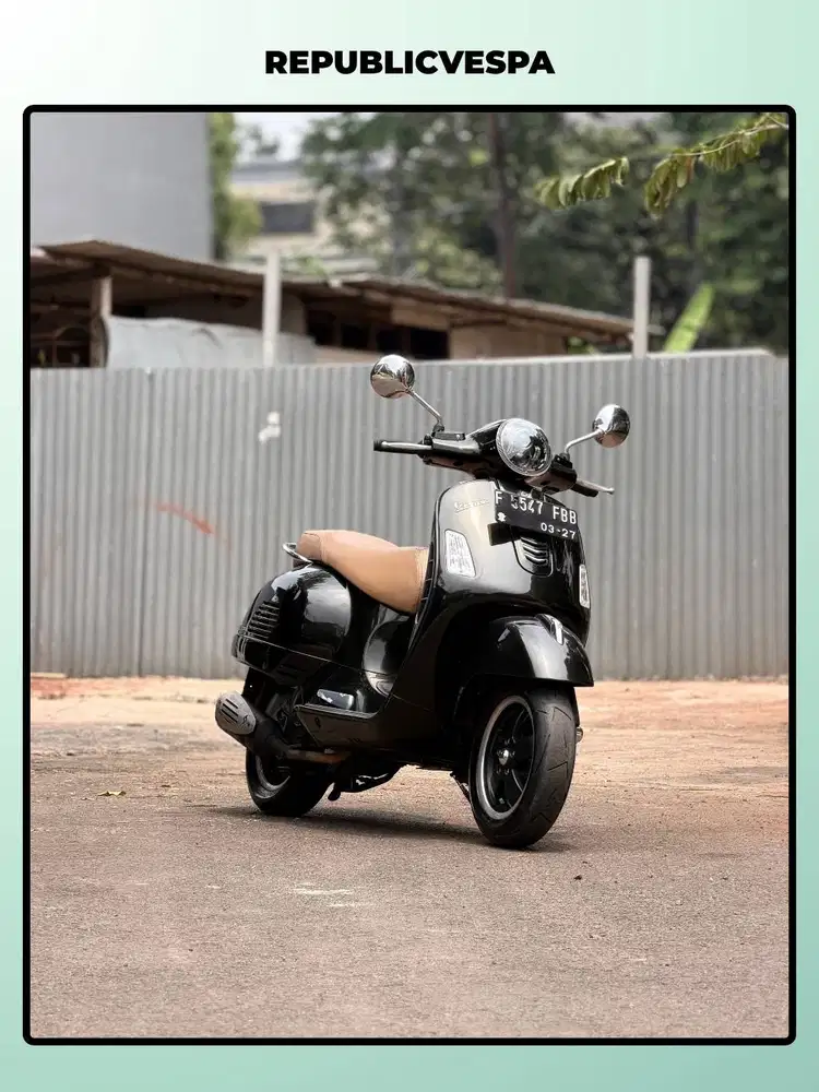 TERMURAH PIAGGIO VESPA GTS 150 3V IE TH 2016 WARNA VERDE MUSCHIO