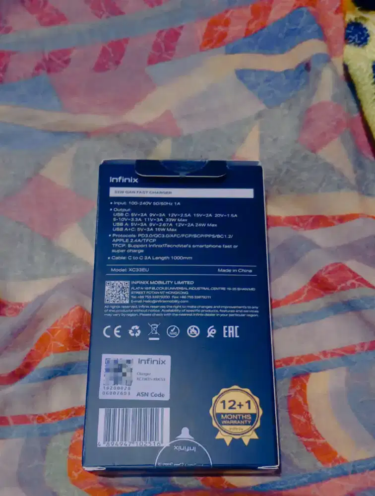 INFINIX 33W FAST CHANGER