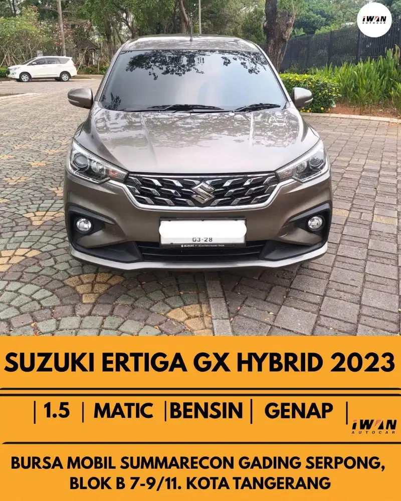 2023 SUZUKI ERTIGA GX HYBRID 1.5 AT