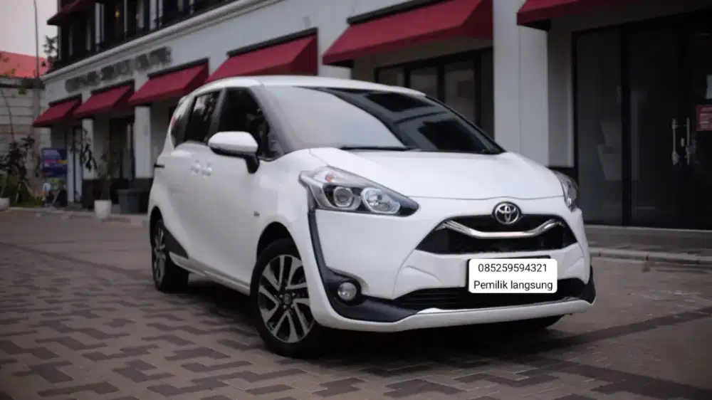 Jual Sienta V AT 2019 Putih Normal Terawat
