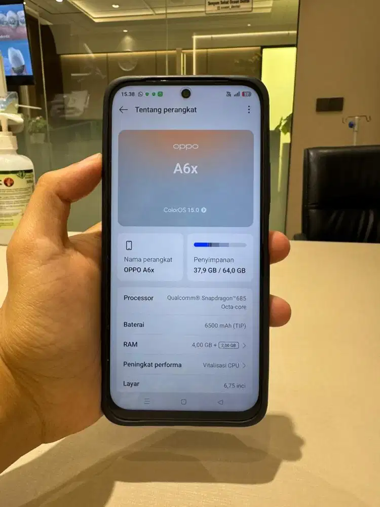 Oppo A6X ram 4+2 / 64GB