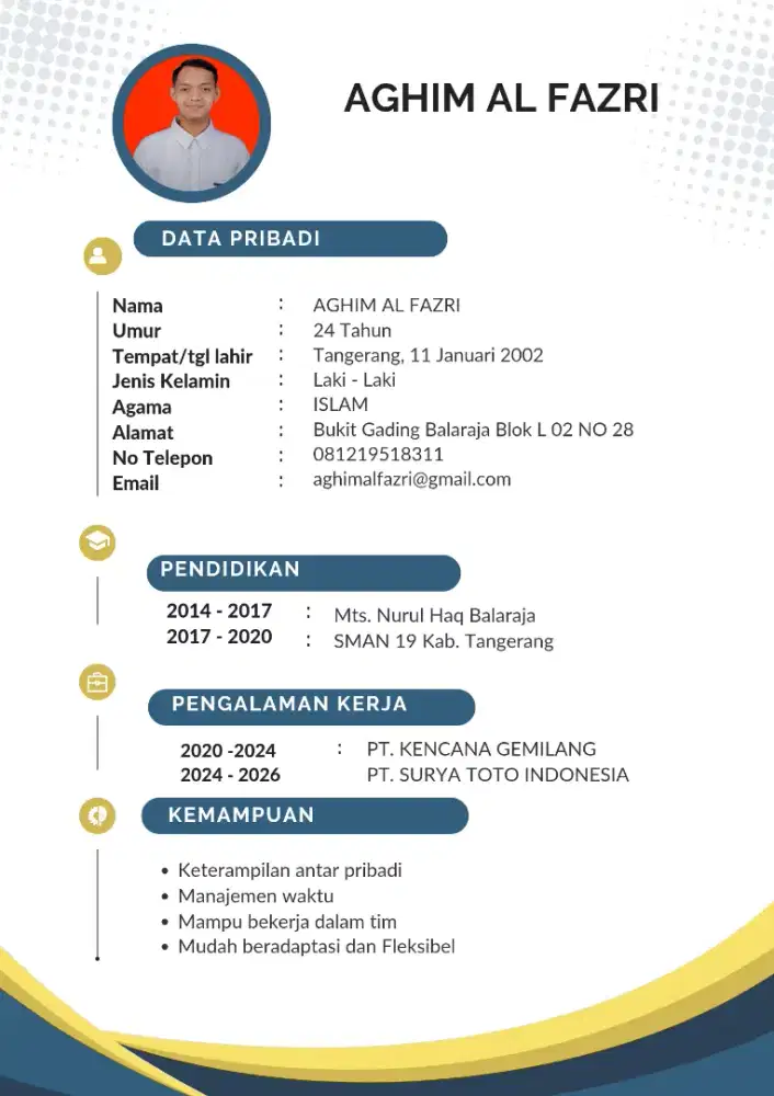 Lowongan Pekerjaaan