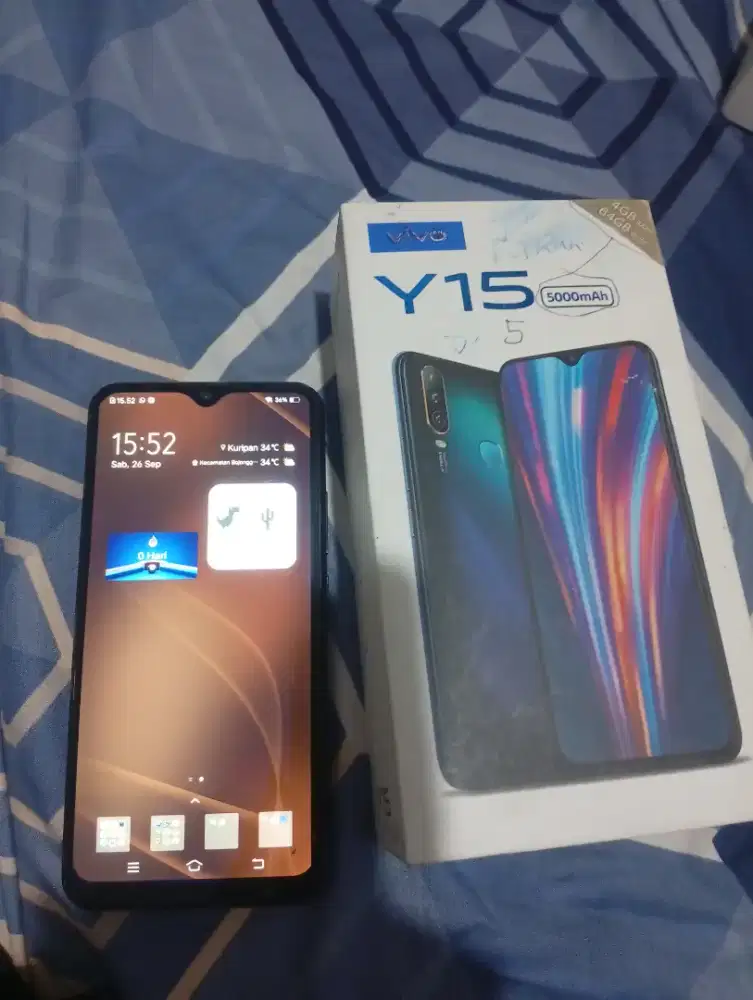 Vivo Y15 batrai 5000 Mah